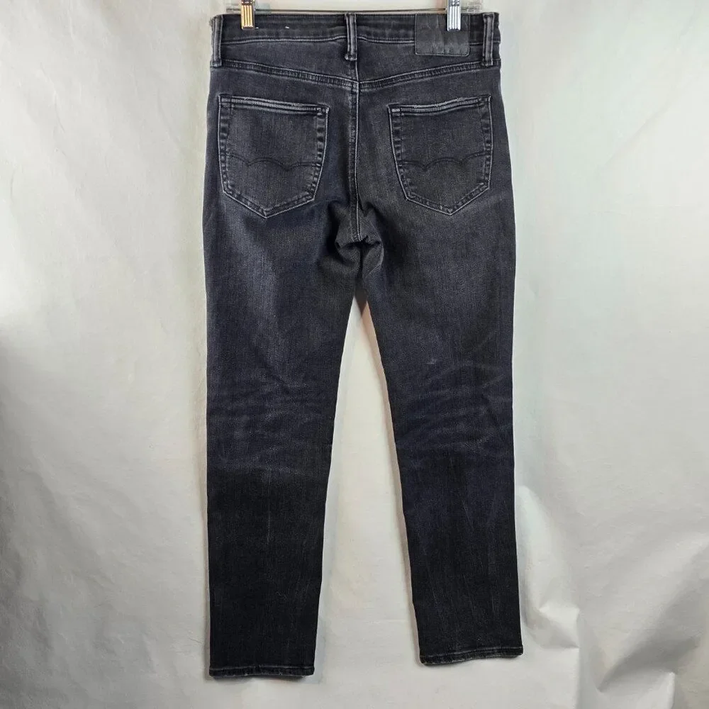 American Eagle Jeans Mens 30x32 Black Next Level Flex Straight Stretch Denim